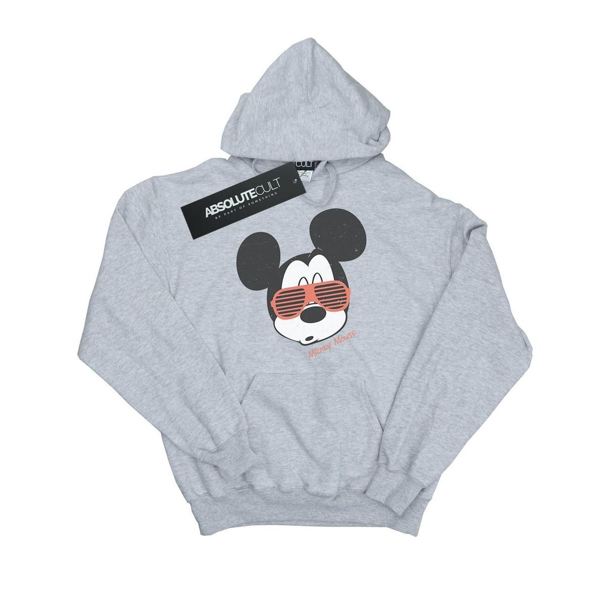Grafik-Kapuzenpullover mit Micky Maus