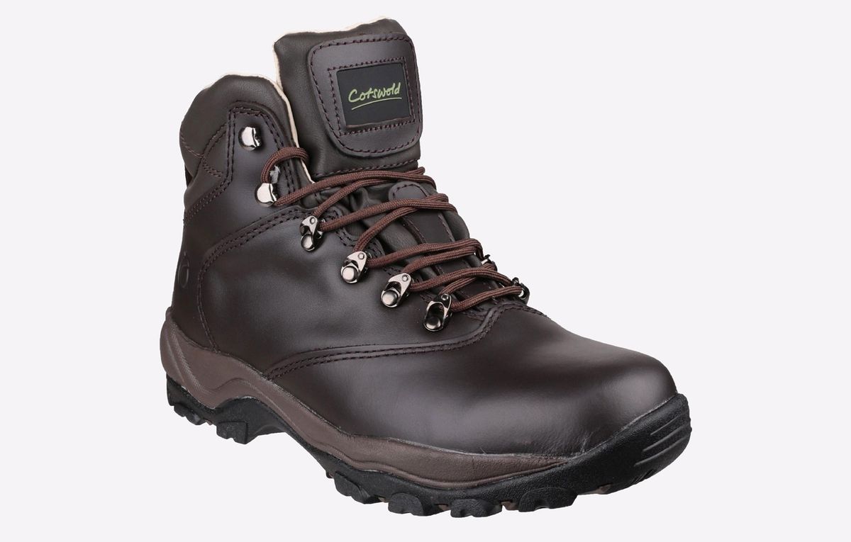 Klassische wasserdichte Leder-Wanderschuhe