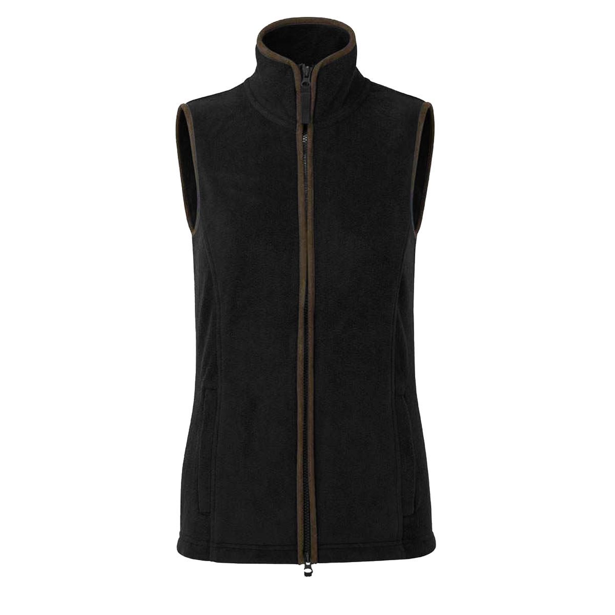 Artisan Fleeceweste mit Paspelierung