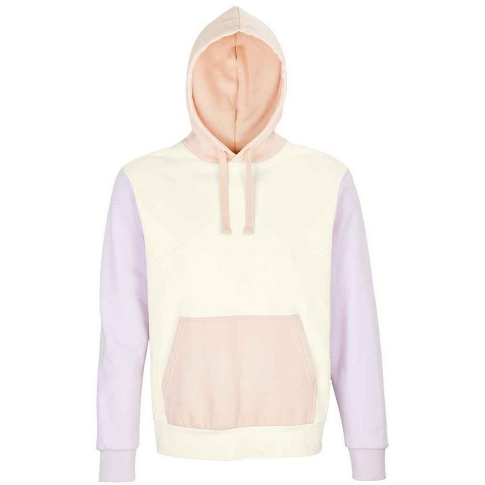 Color-Blocking Hoodie aus Bio-Baumwolle
