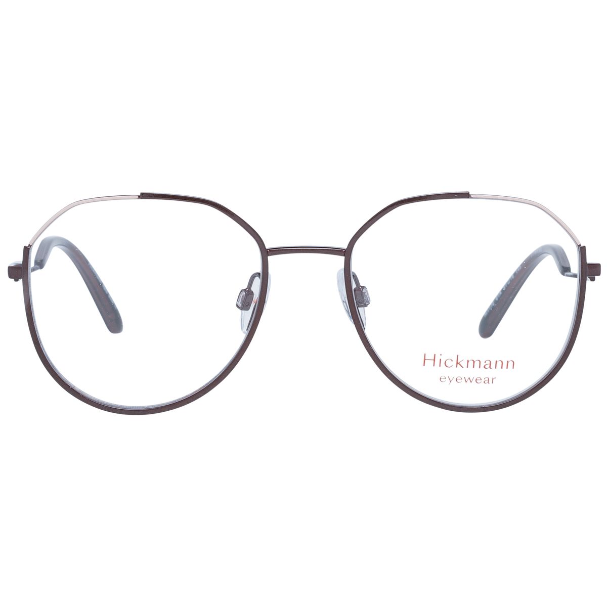 Runde Vollrand-Brille aus Metall