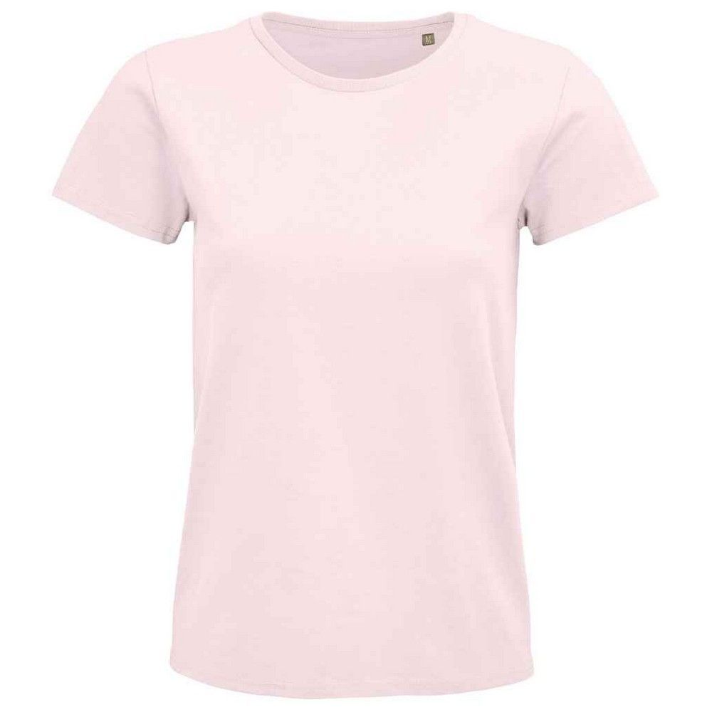 Bio-Baumwoll-T-Shirt mit Rundhalsausschnitt