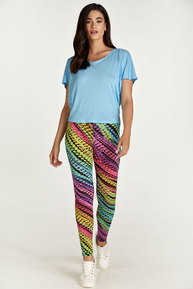 Top mit drapiertem Rücken und Fledermausärmeln