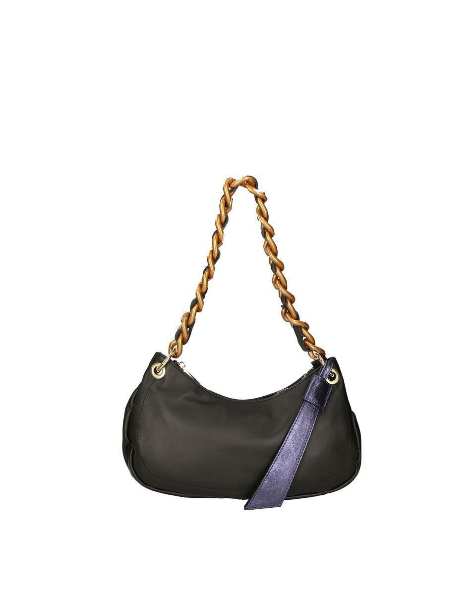Schicke Nylon-Hobo-Tasche mit Kettenträger