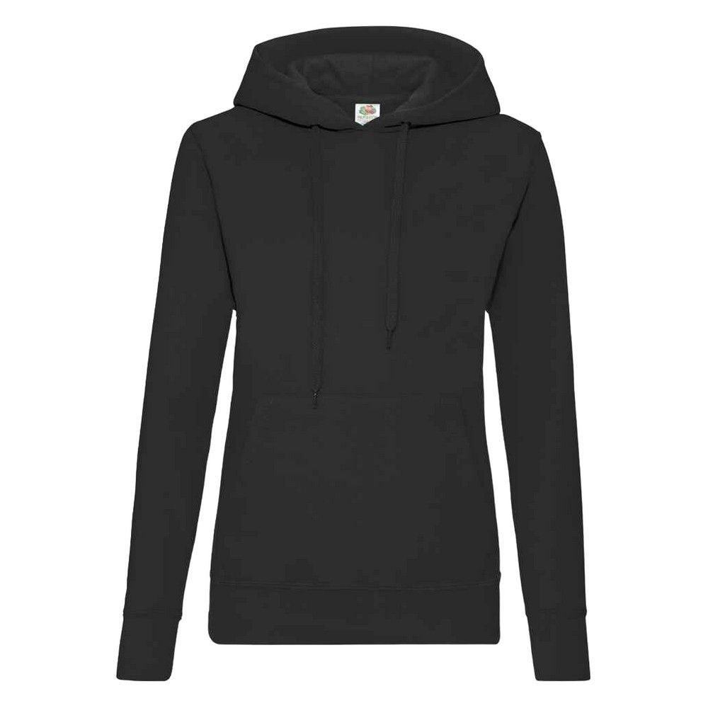 Klassisches Slim-Fit Kapuzensweatshirt