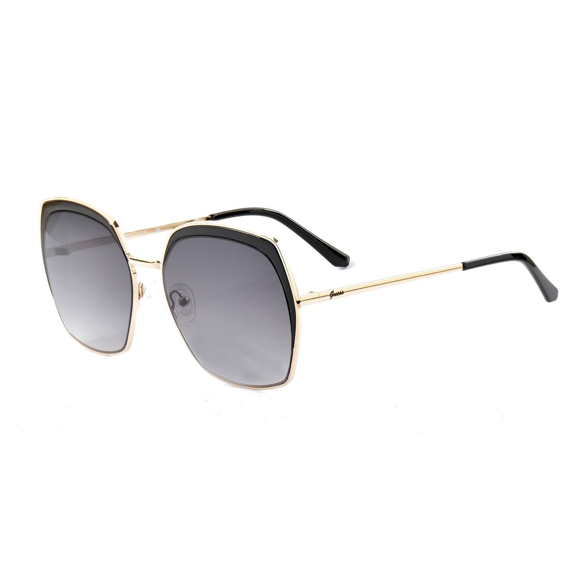 Geometrische Oversize Butterfly Sonnenbrille