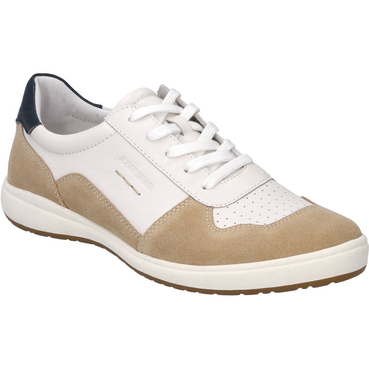Lässiger Leder- und Wildleder-Sneaker