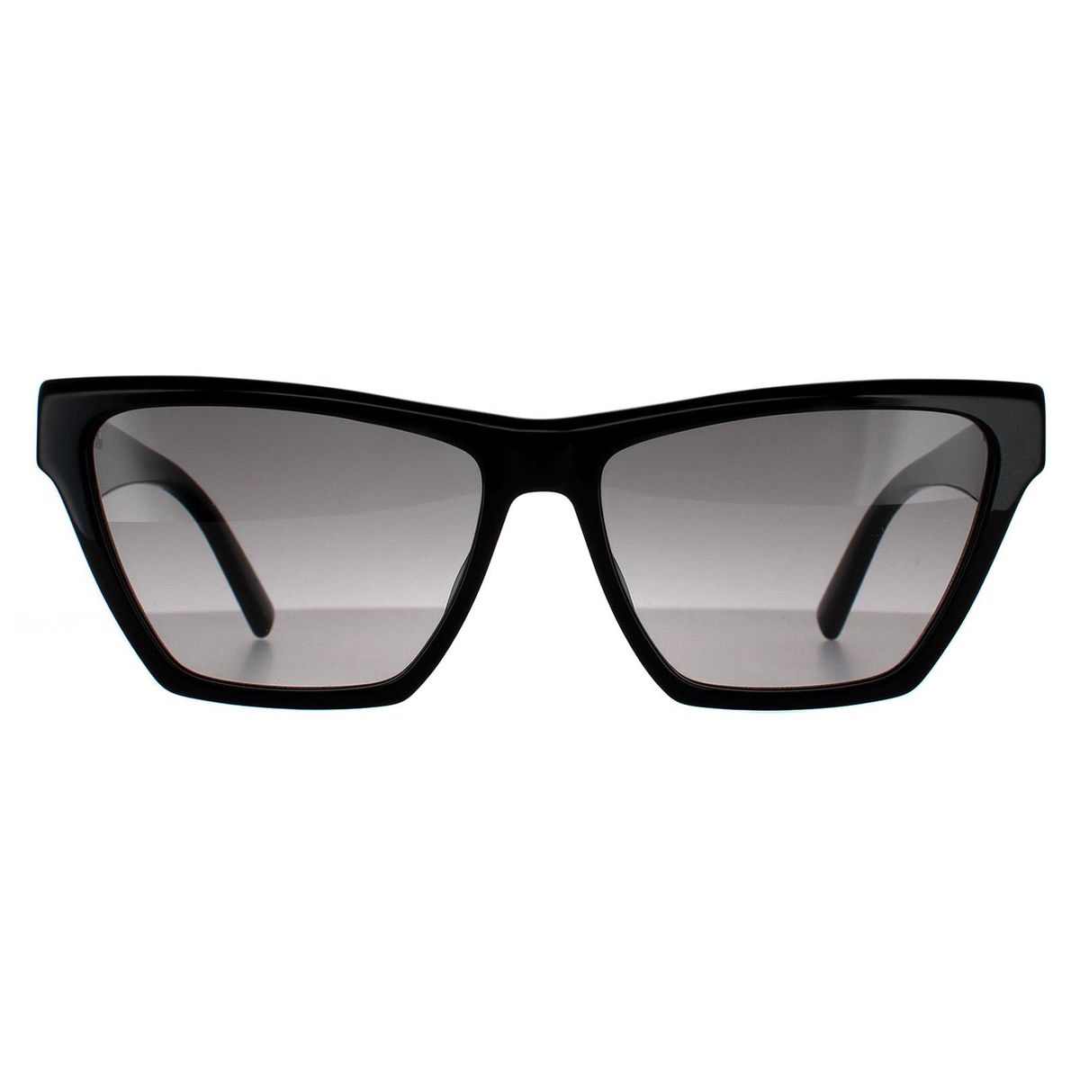 Markante Cat-Eye-Sonnenbrille in Block-Optik