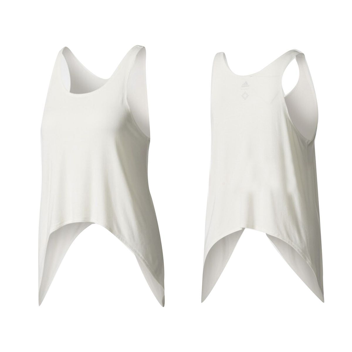 Lockeres Tanktop mit asymmetrischem Saum