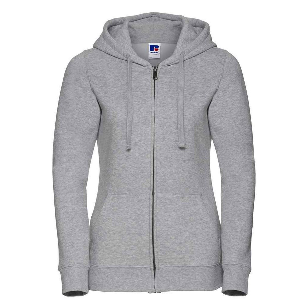 Authentischer Kapuzen-Zip-Sweater