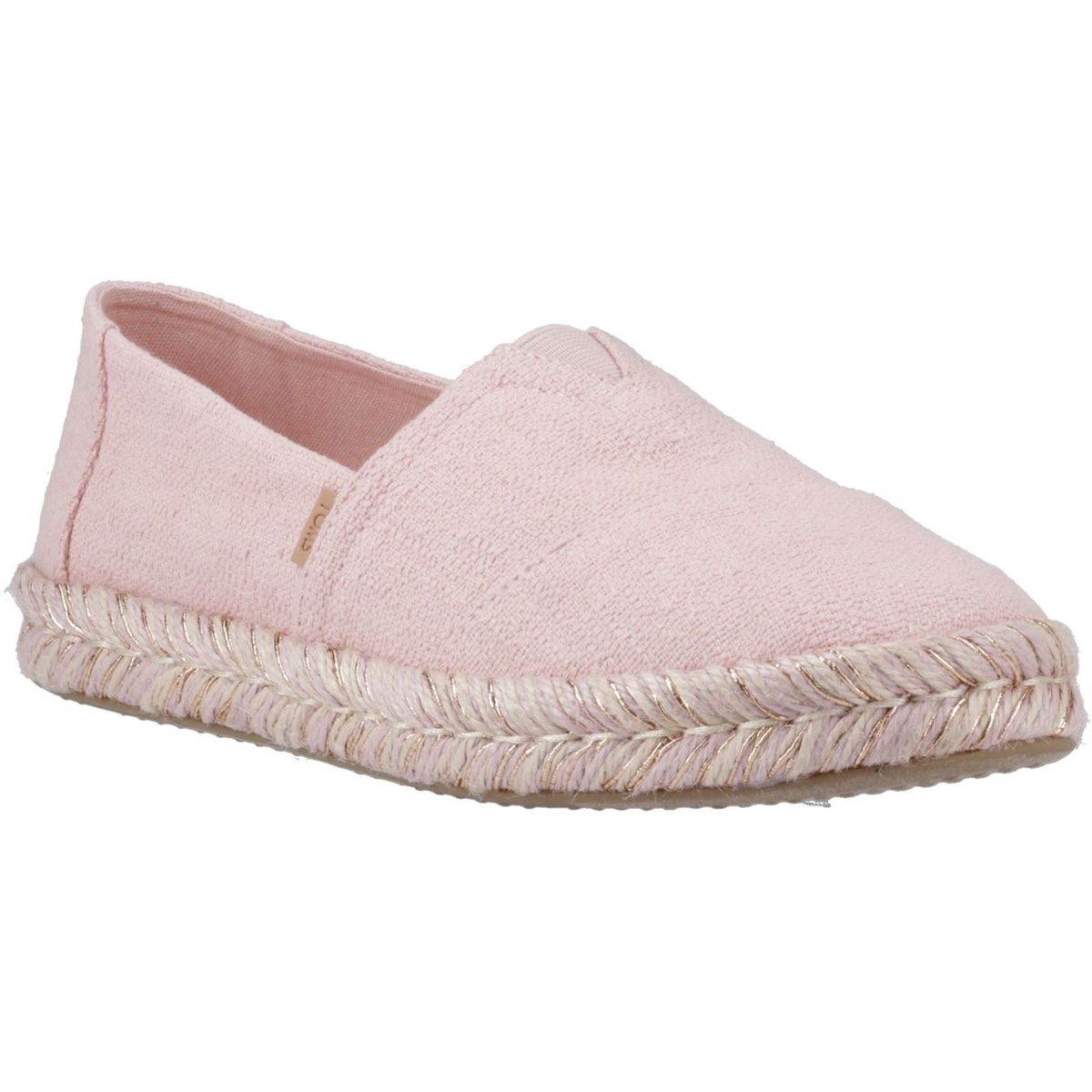 Strukturierte Alpargata Rope Plateau Espadrilles