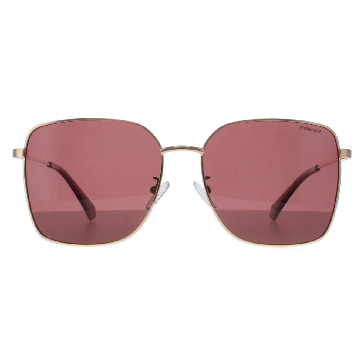 Polarisierte Oversize-Sonnenbrille in Quadratform