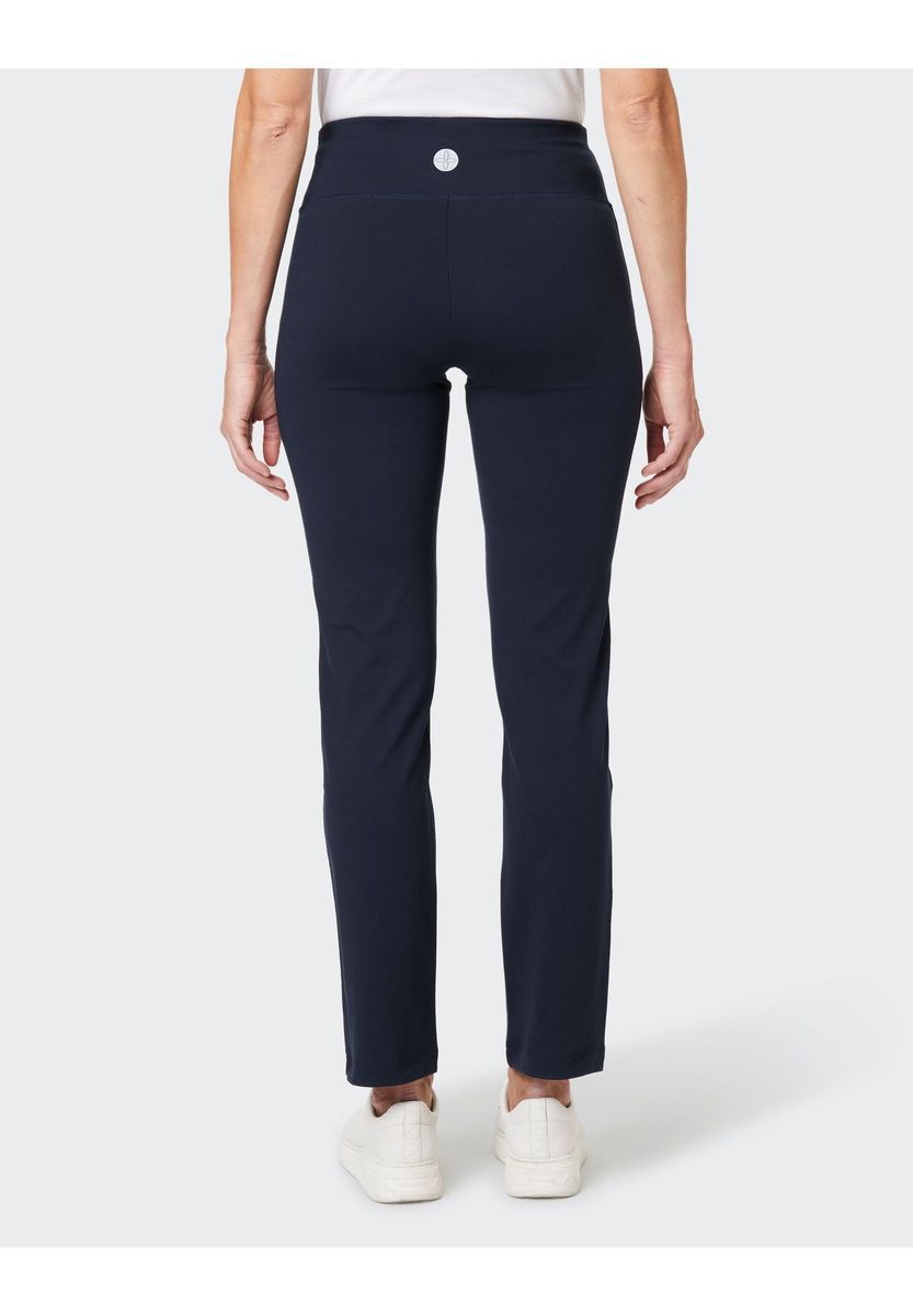 Sportliche Yogahose mit geradem Bein