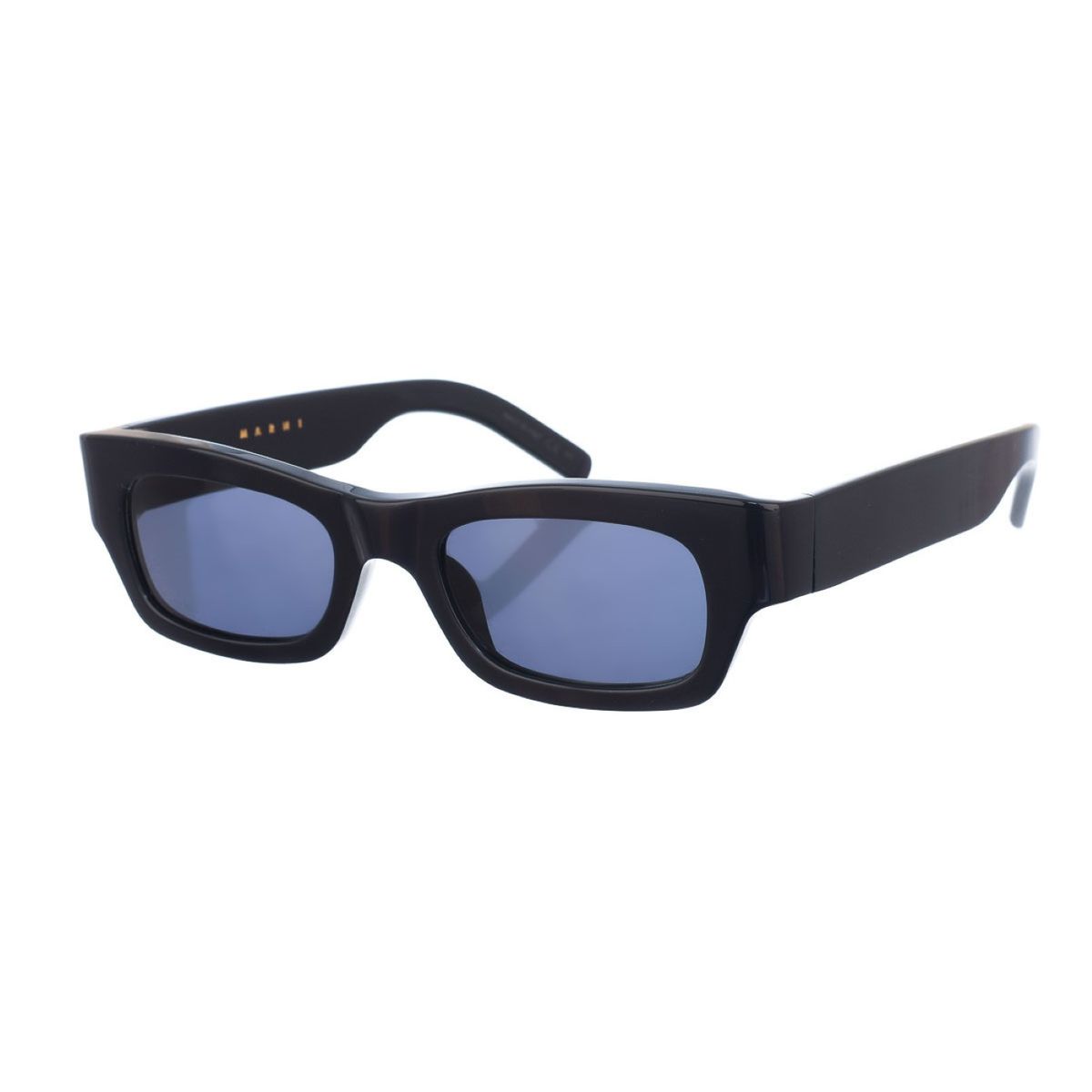 Schicke rechteckige Acetat-Sonnenbrille