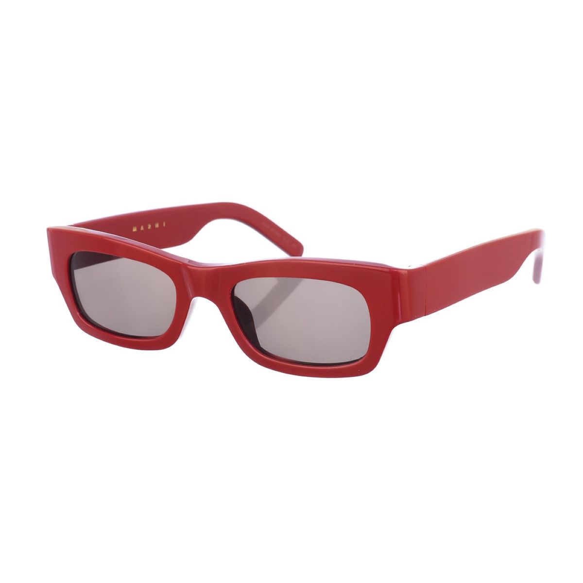 Schicke rechteckige Acetat-Sonnenbrille