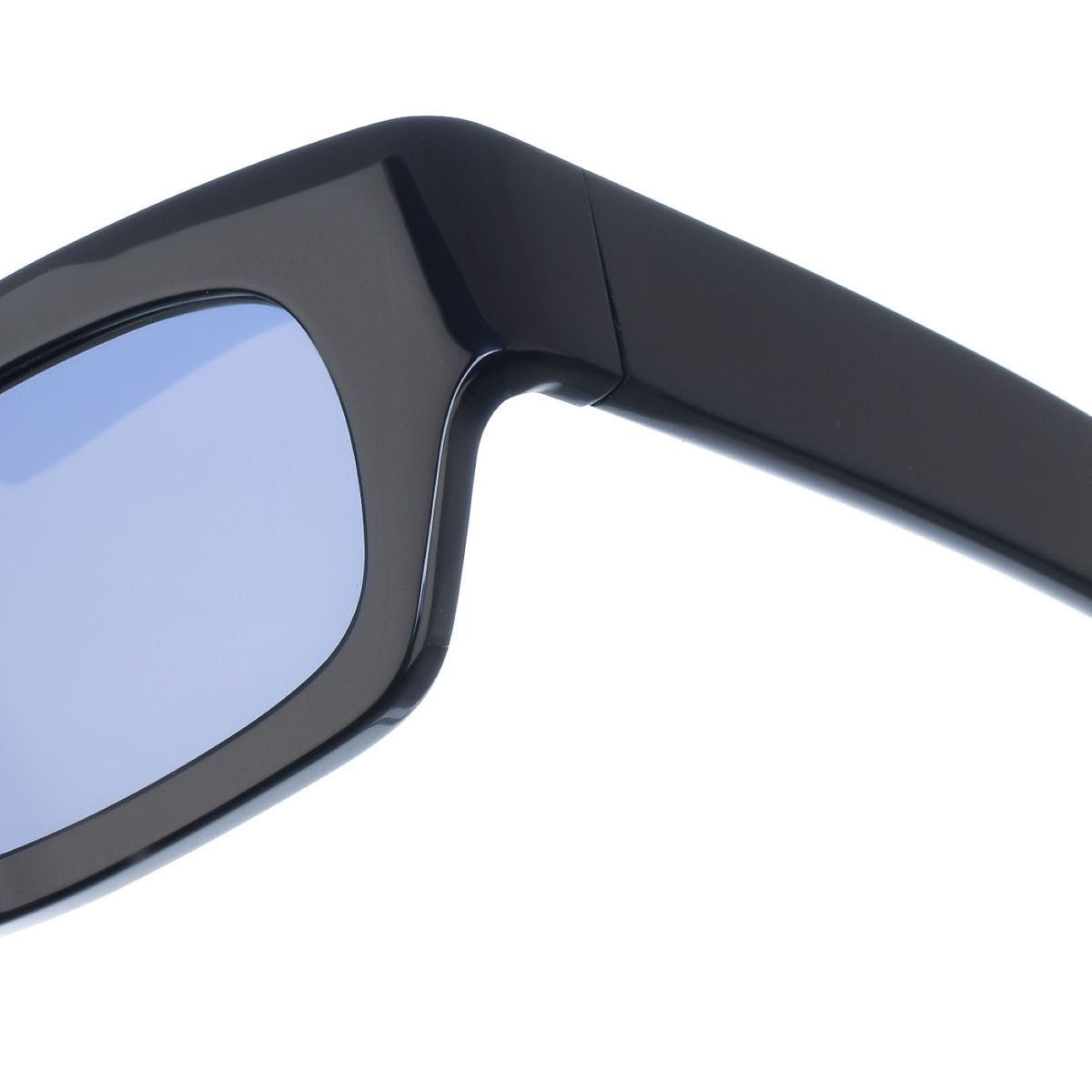 Schicke rechteckige Acetat-Sonnenbrille