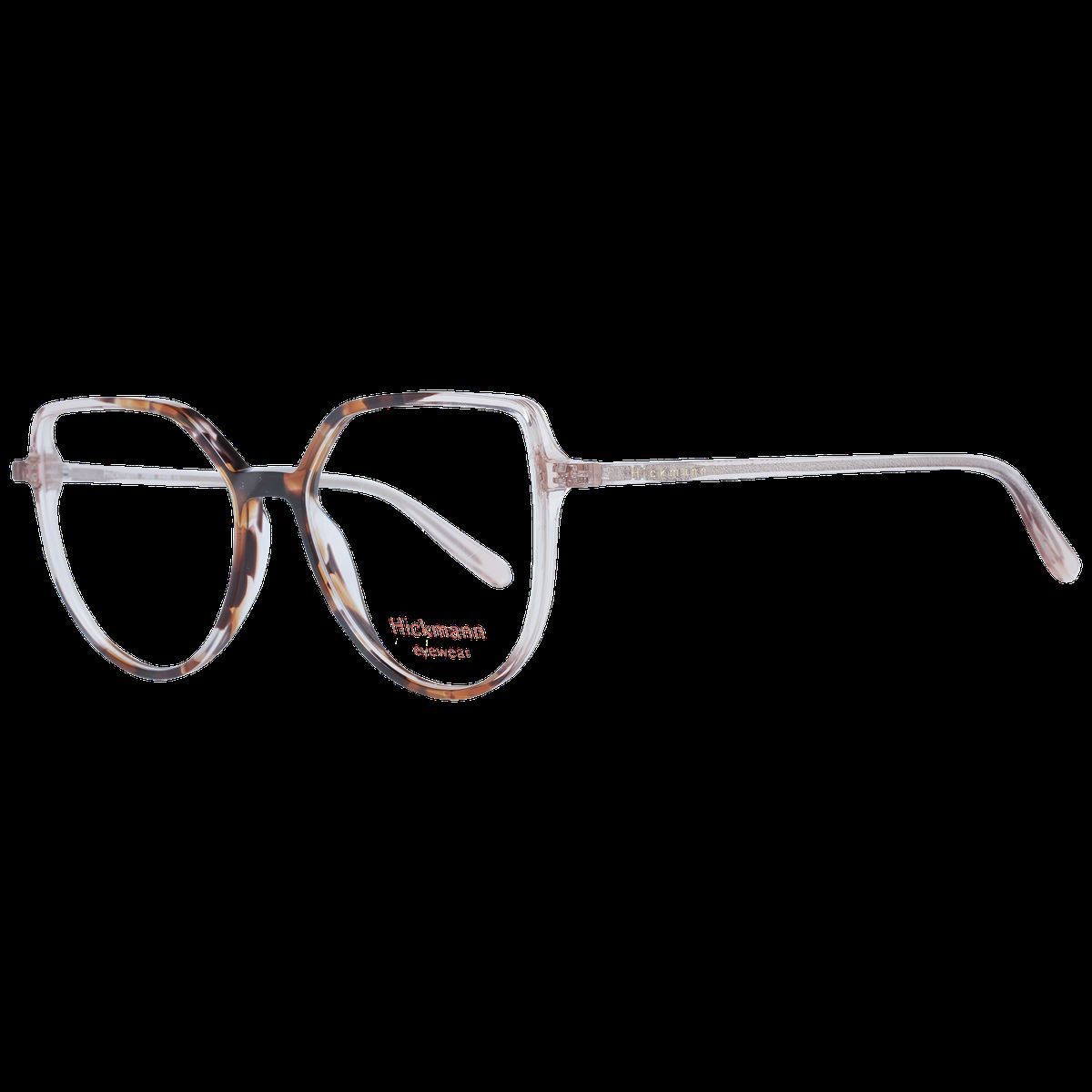 Geometrische Brille mit Schildpattmuster