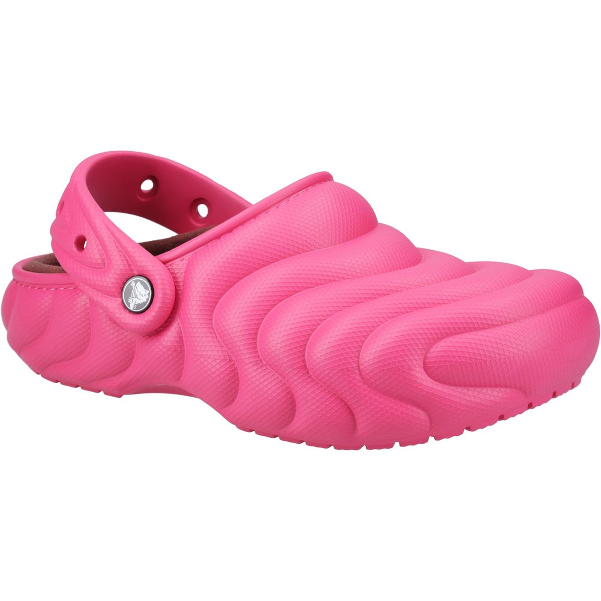 Gefütterte Clogs mit Puffer-Optik