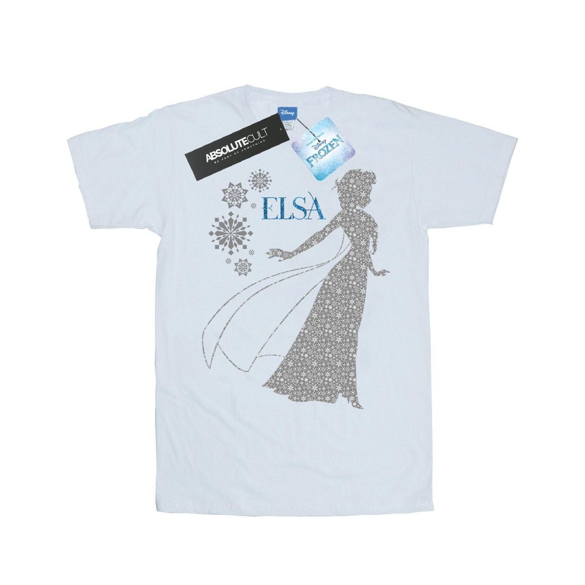 Frozen Elsa Silhouette Grafik-T-Shirt