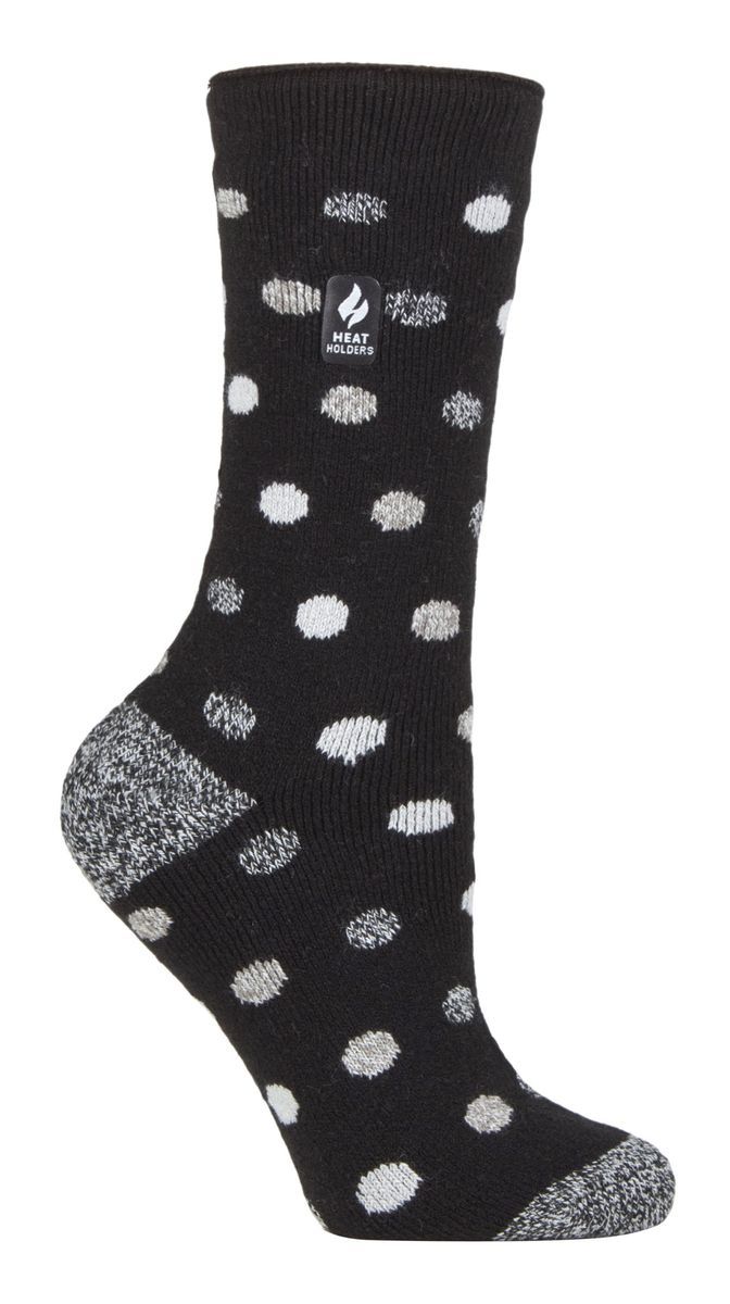 Thermosocken mit Polka-Dot-Muster