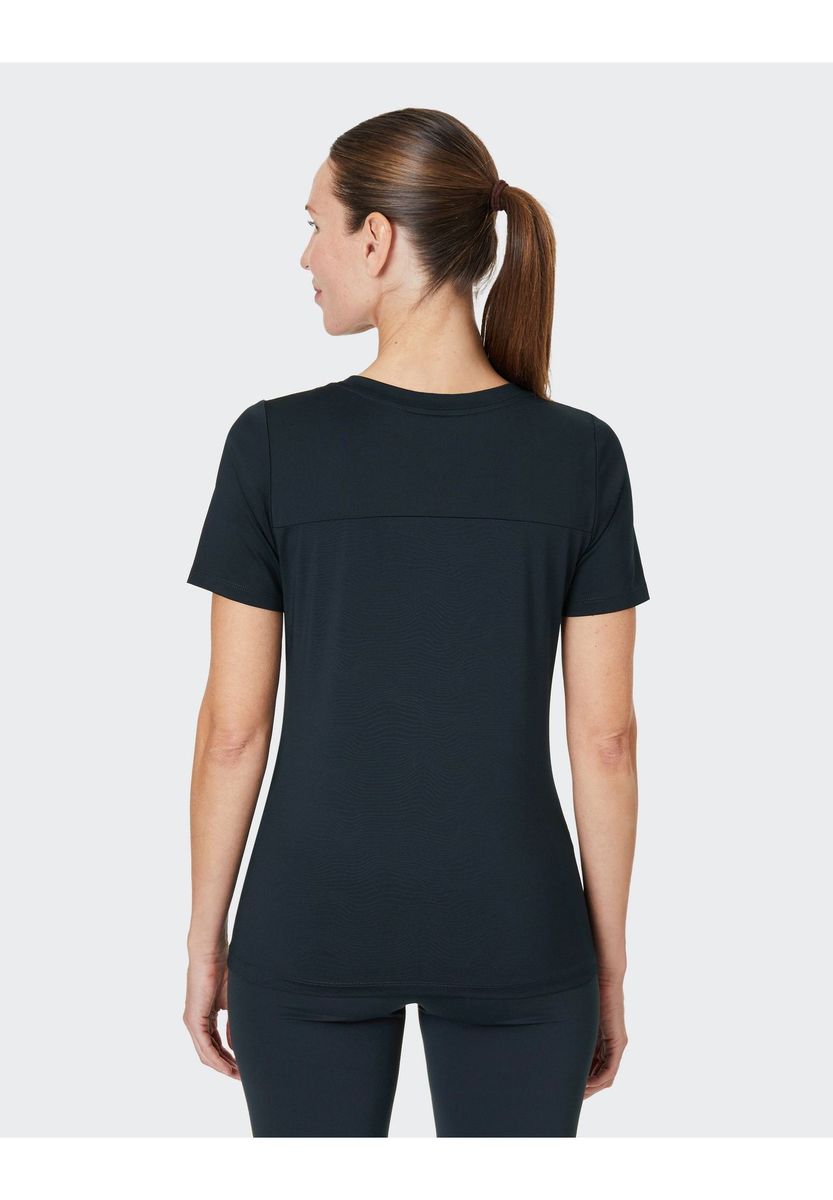 Performance-T-Shirt mit V-Ausschnitt