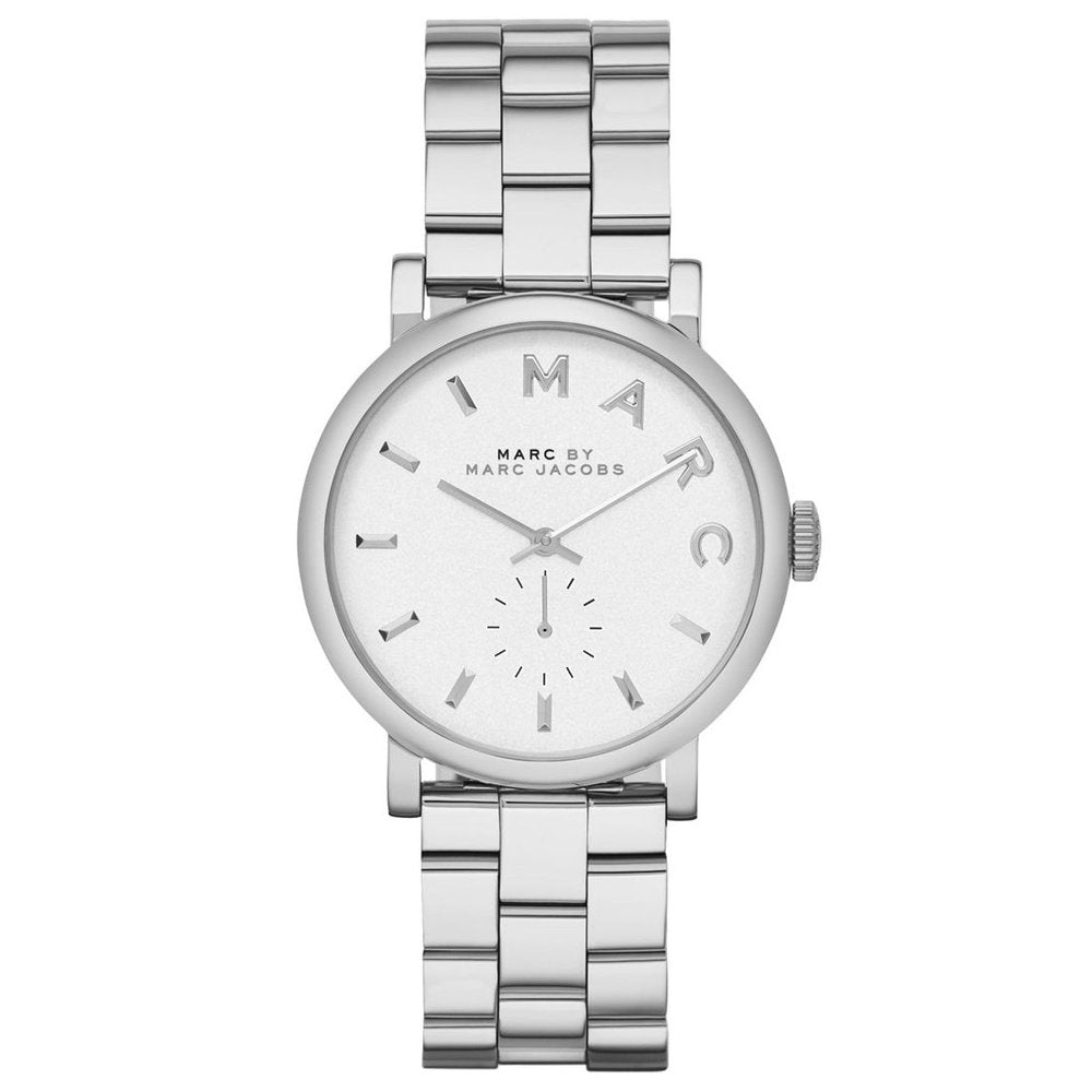 Minimalistische Edelstahl-Armbanduhr