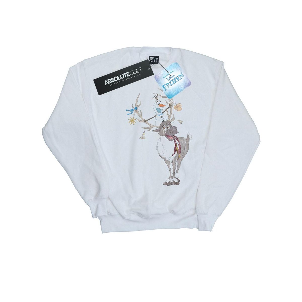 Festliches Rentier und Schneemann Sweatshirt
