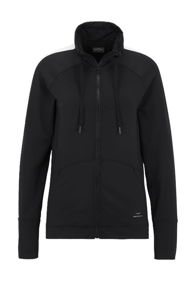 Sportlicher Zipper mit Kontraststreifen