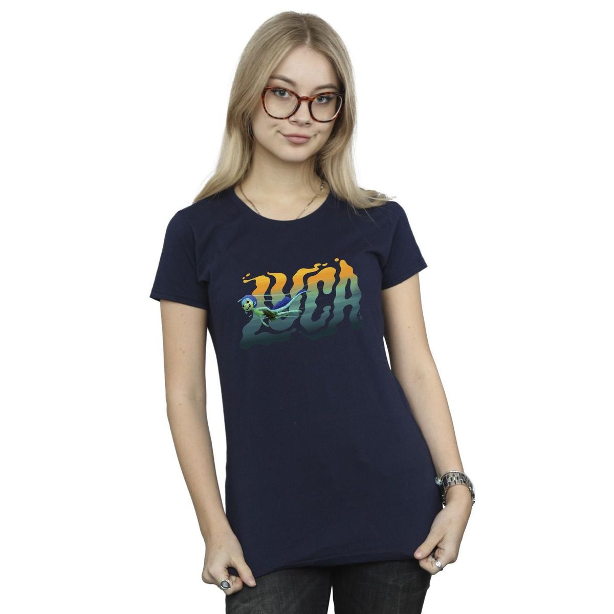 Luca T-Shirt mit Grafikprint