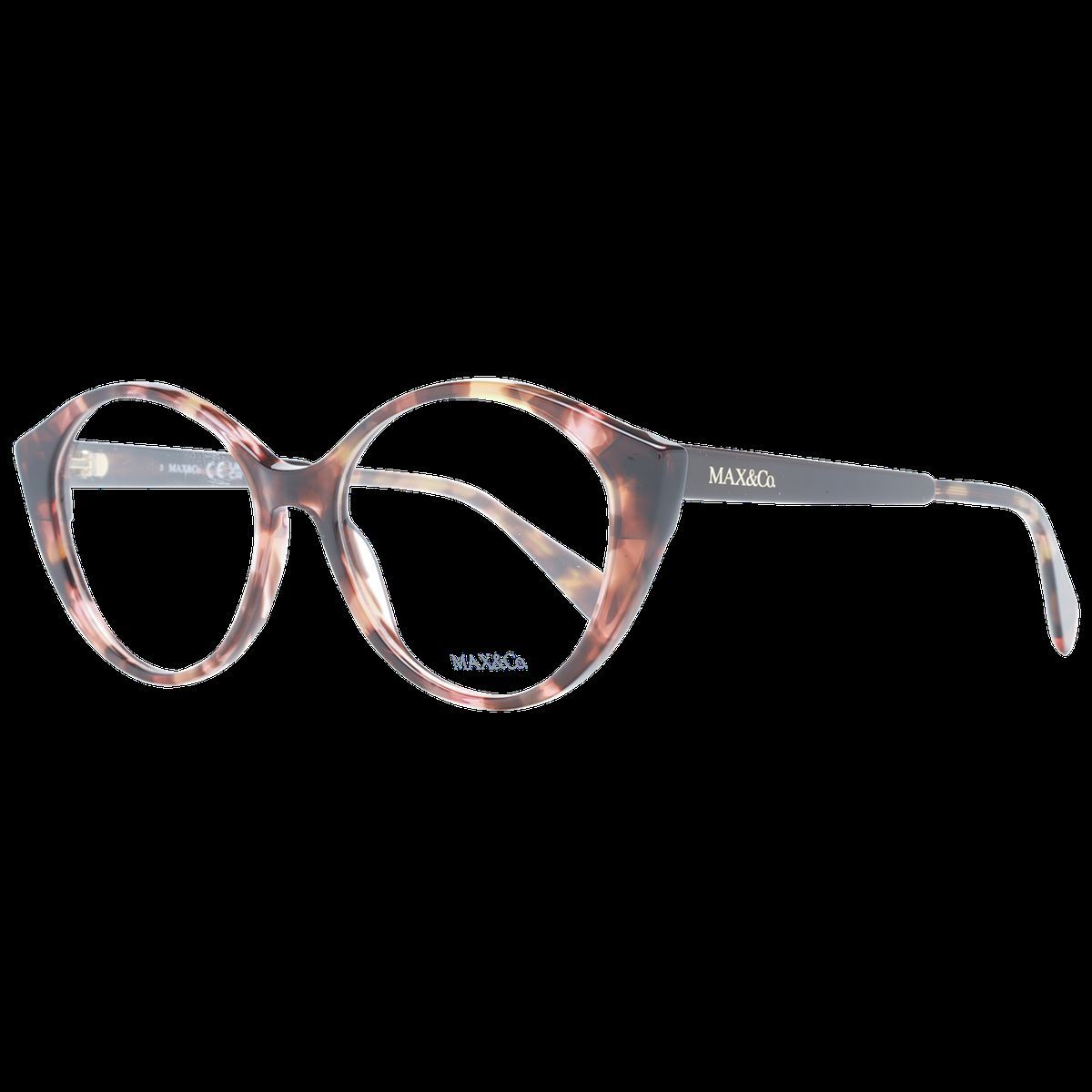 Elegante runde Brille in Schildpatt-Optik