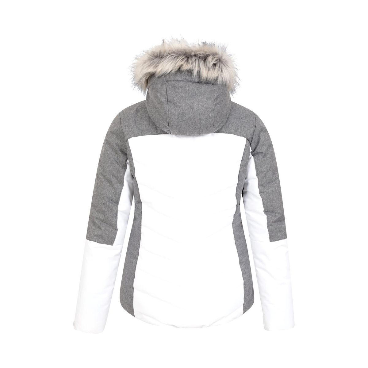 Gepolsterte Skijacke im Color-Block-Design