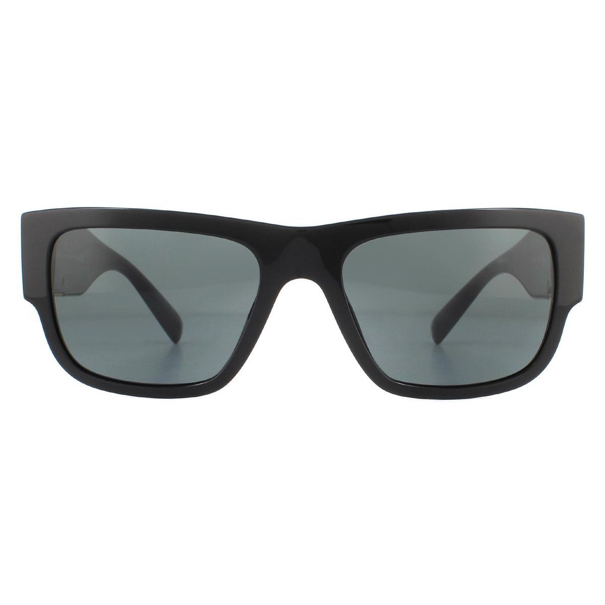 Markante Rechteckige Medusa Sonnenbrille