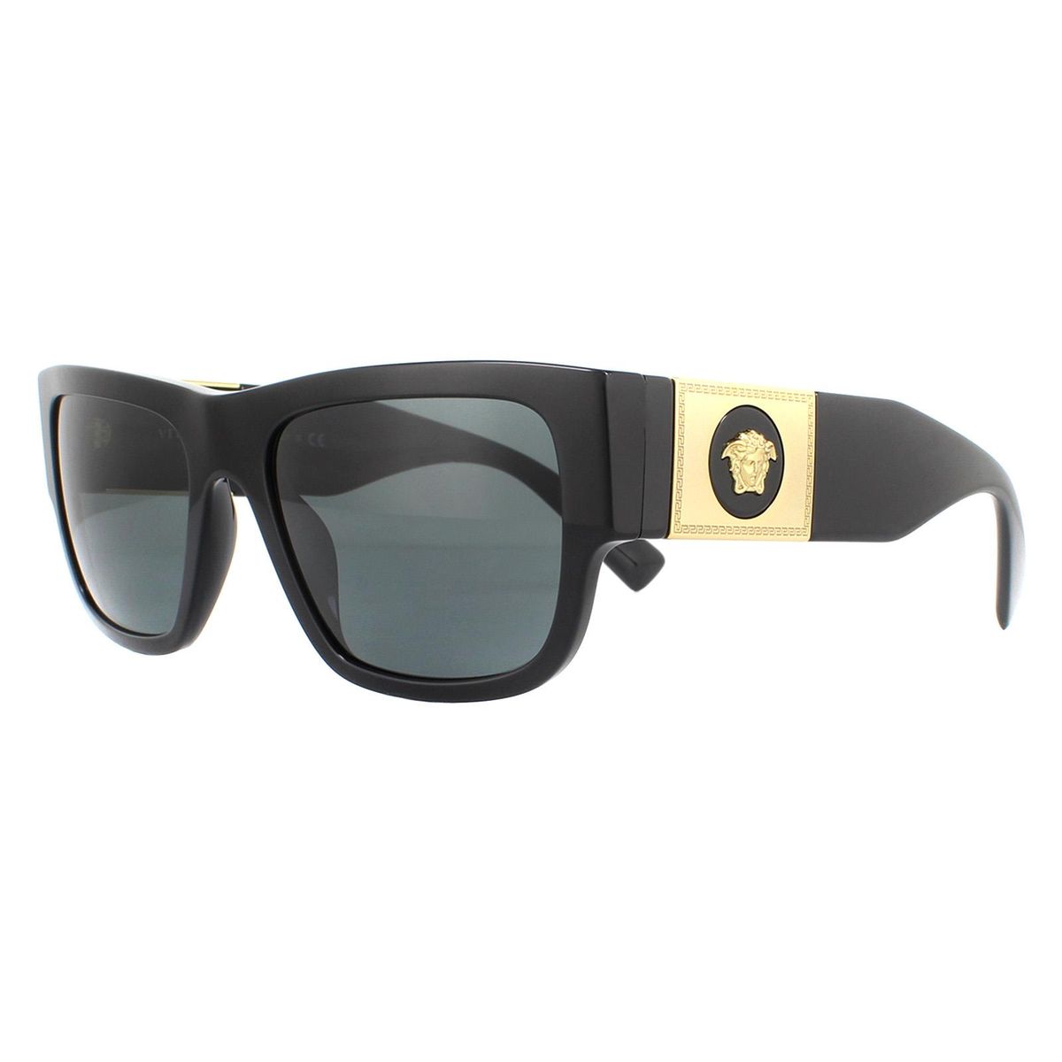 Markante Rechteckige Medusa Sonnenbrille