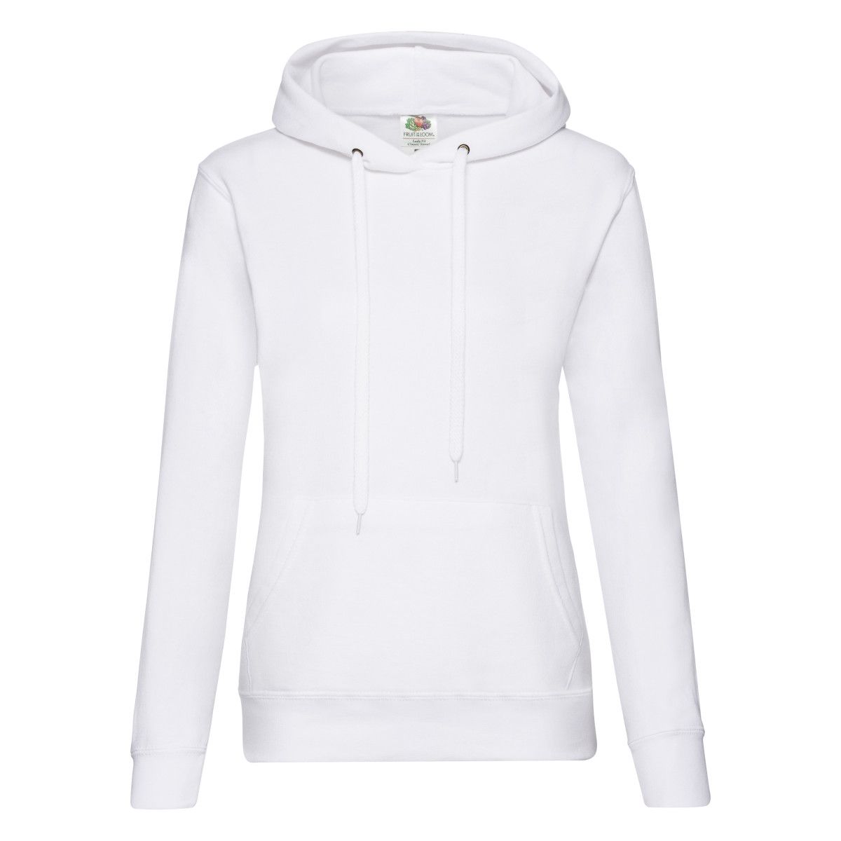 Klassischer Kapuzenpullover mit Kängurutasche