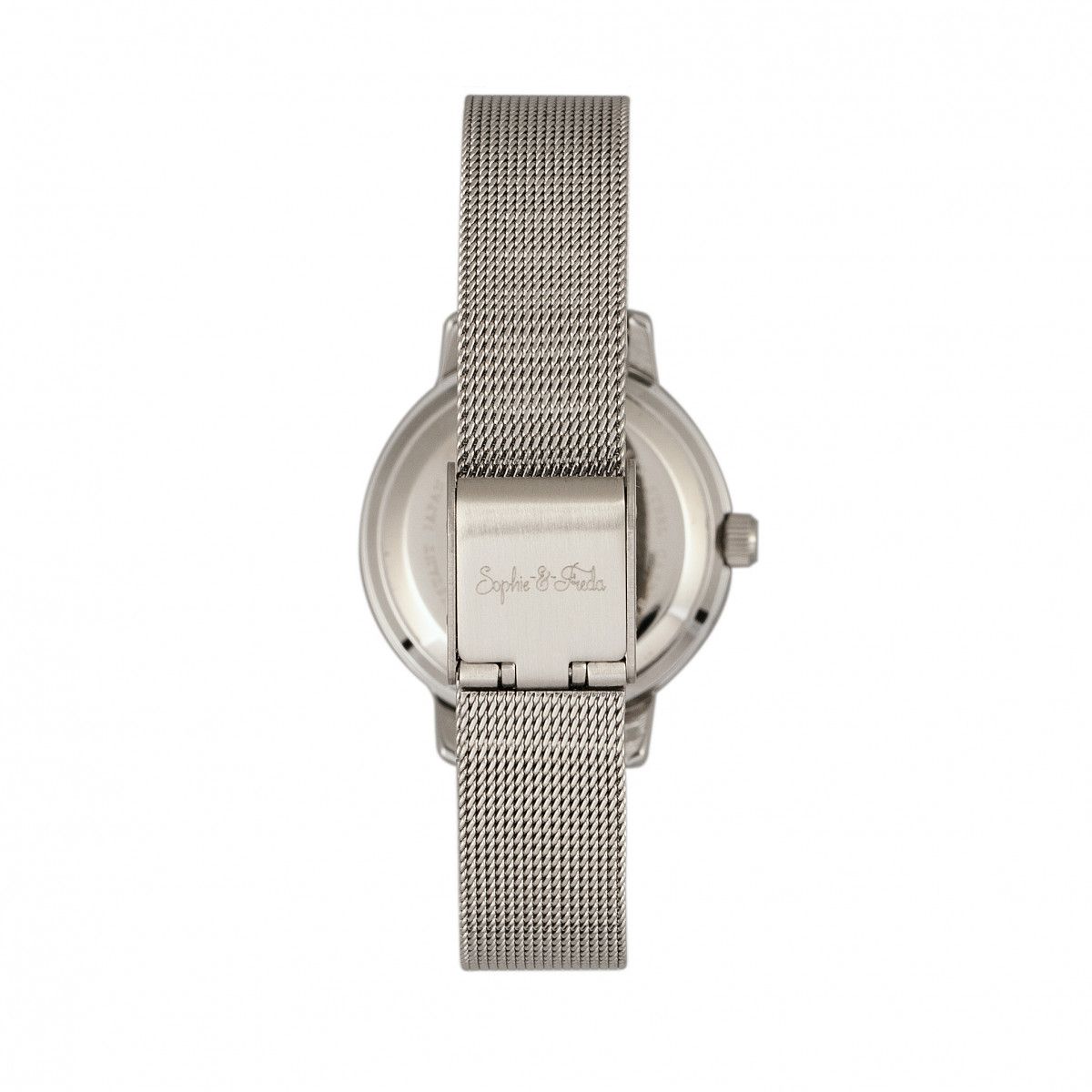 Elegante Swarovski-Uhr mit Mesh-Armband