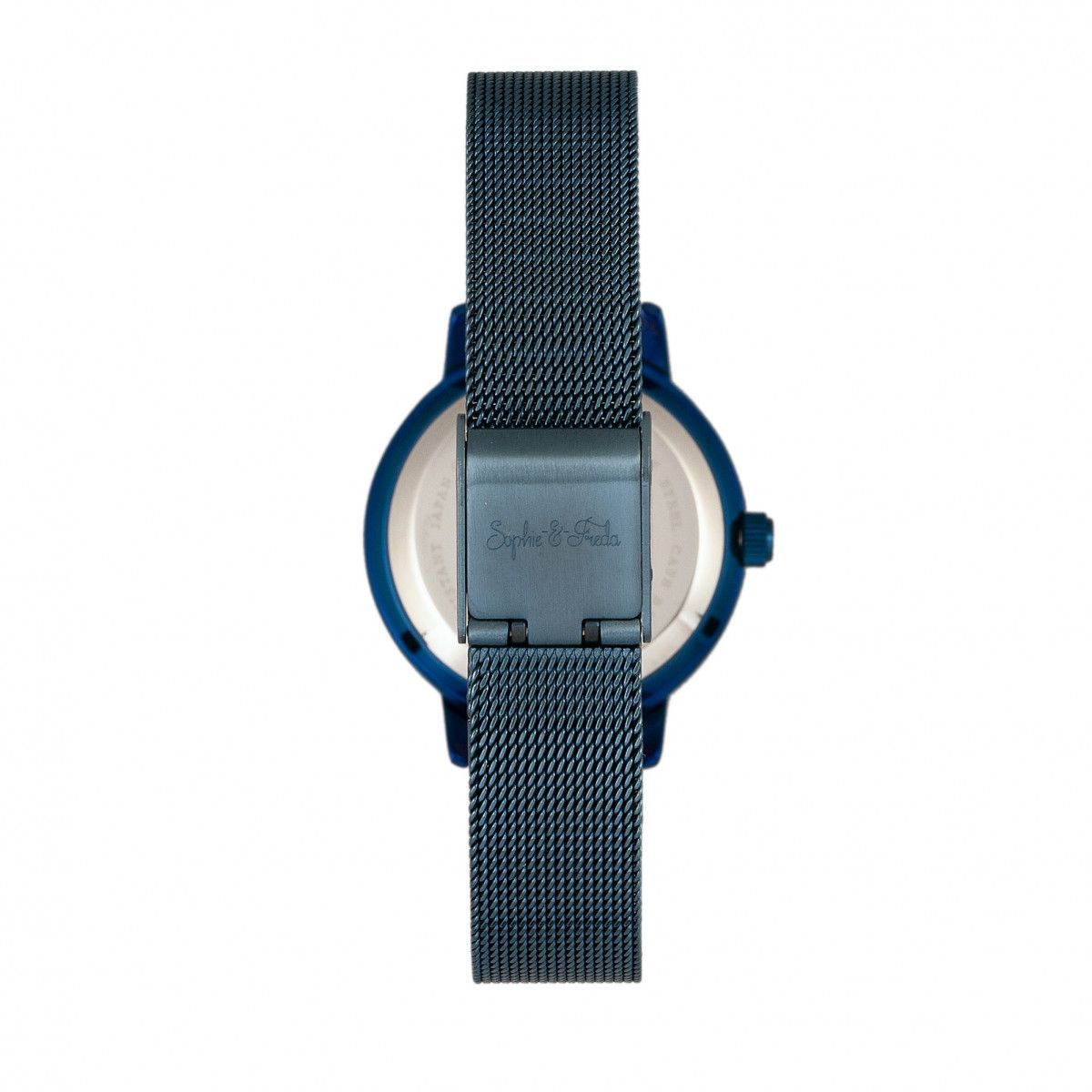 Elegante Swarovski-Uhr mit Mesh-Armband