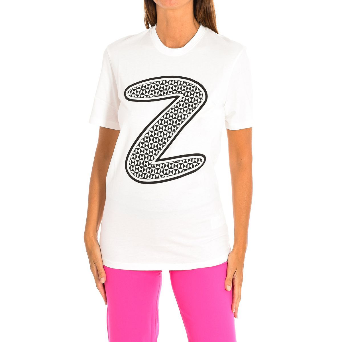 Sportliches T-Shirt mit großem Grafikprint