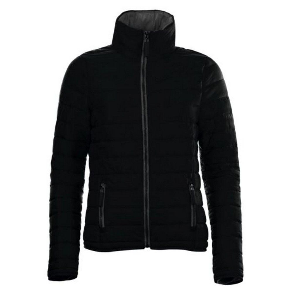 Taillierte wasserabweisende Steppjacke