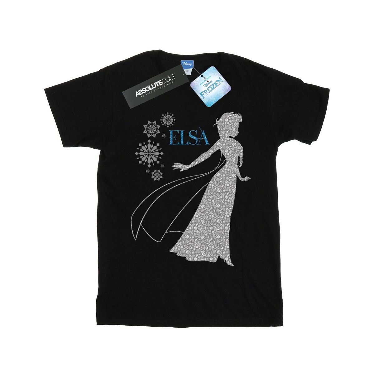Frozen Elsa Silhouette Grafik-T-Shirt