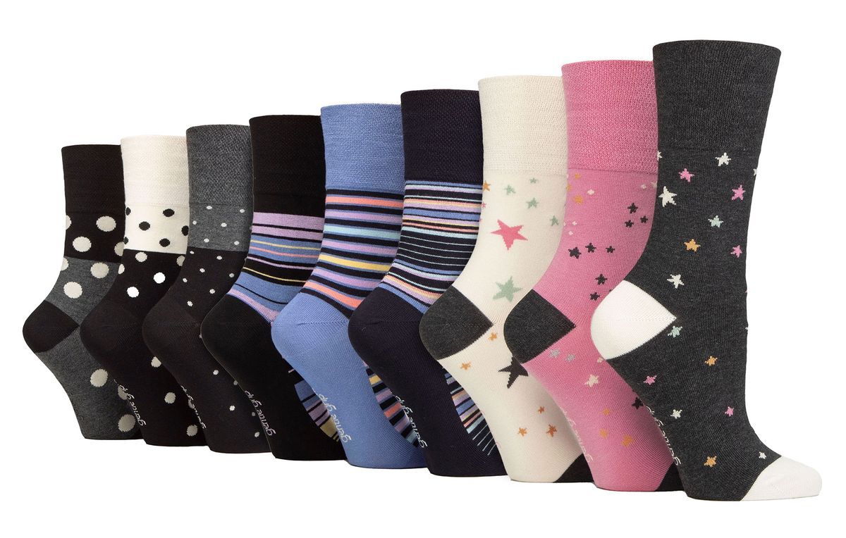 Bambus-Viskose Socken ohne Gummibund