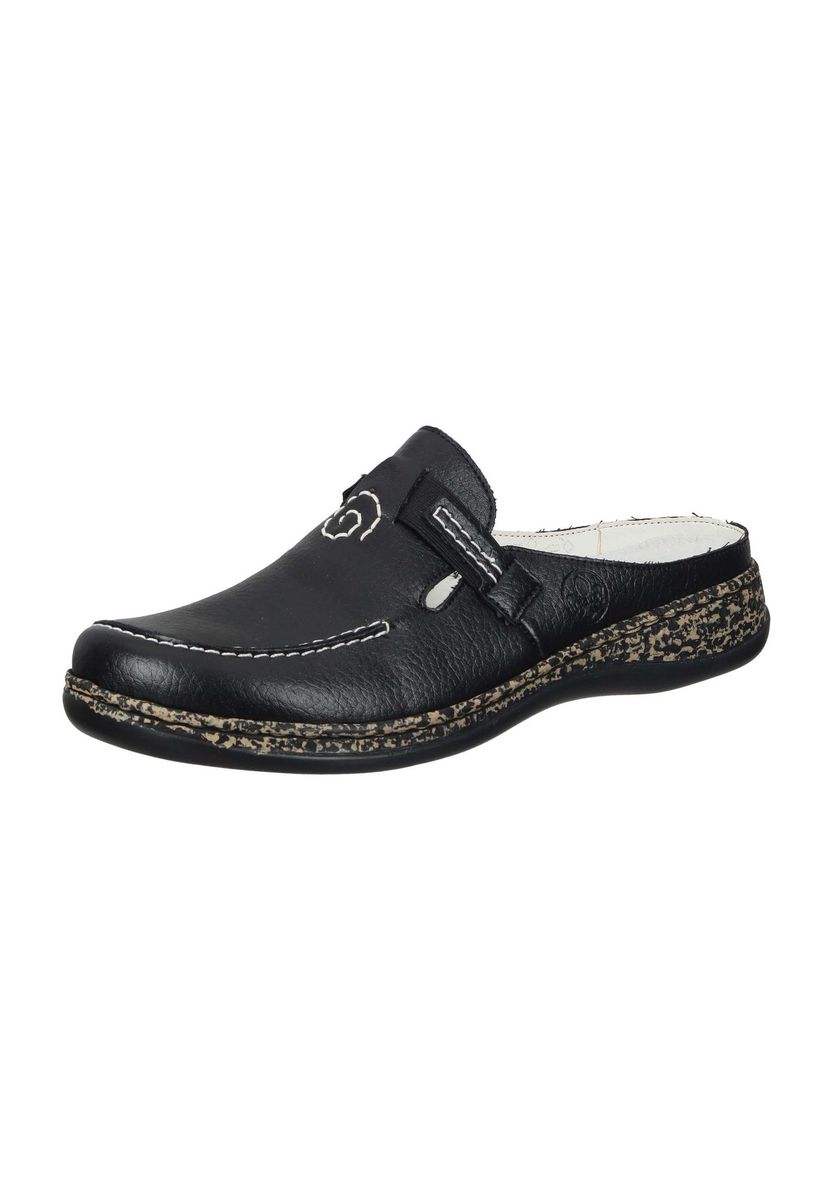 Lässige Slipper aus Leder