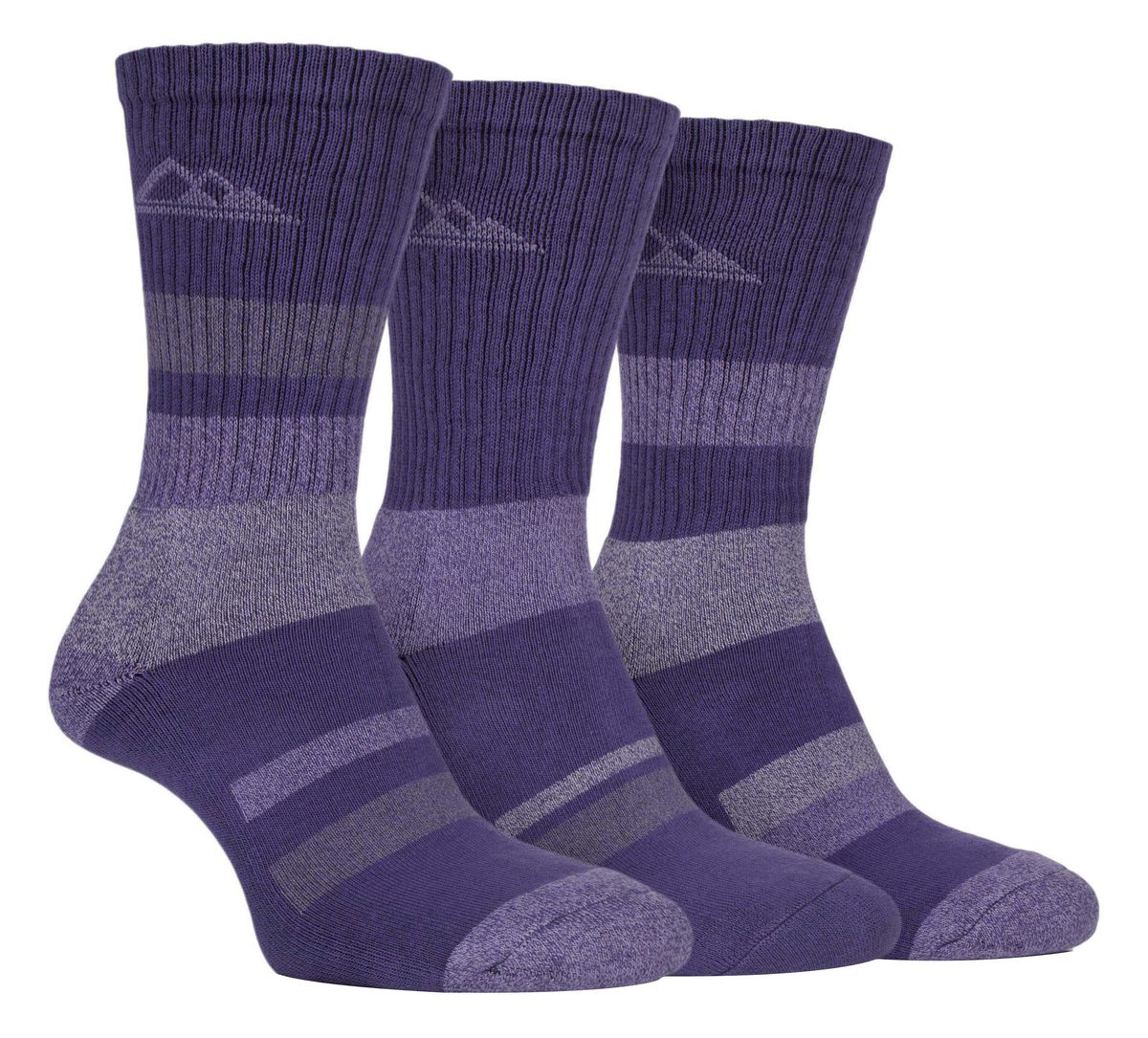 Gepolsterte Baumwoll-Wandersocken im Set