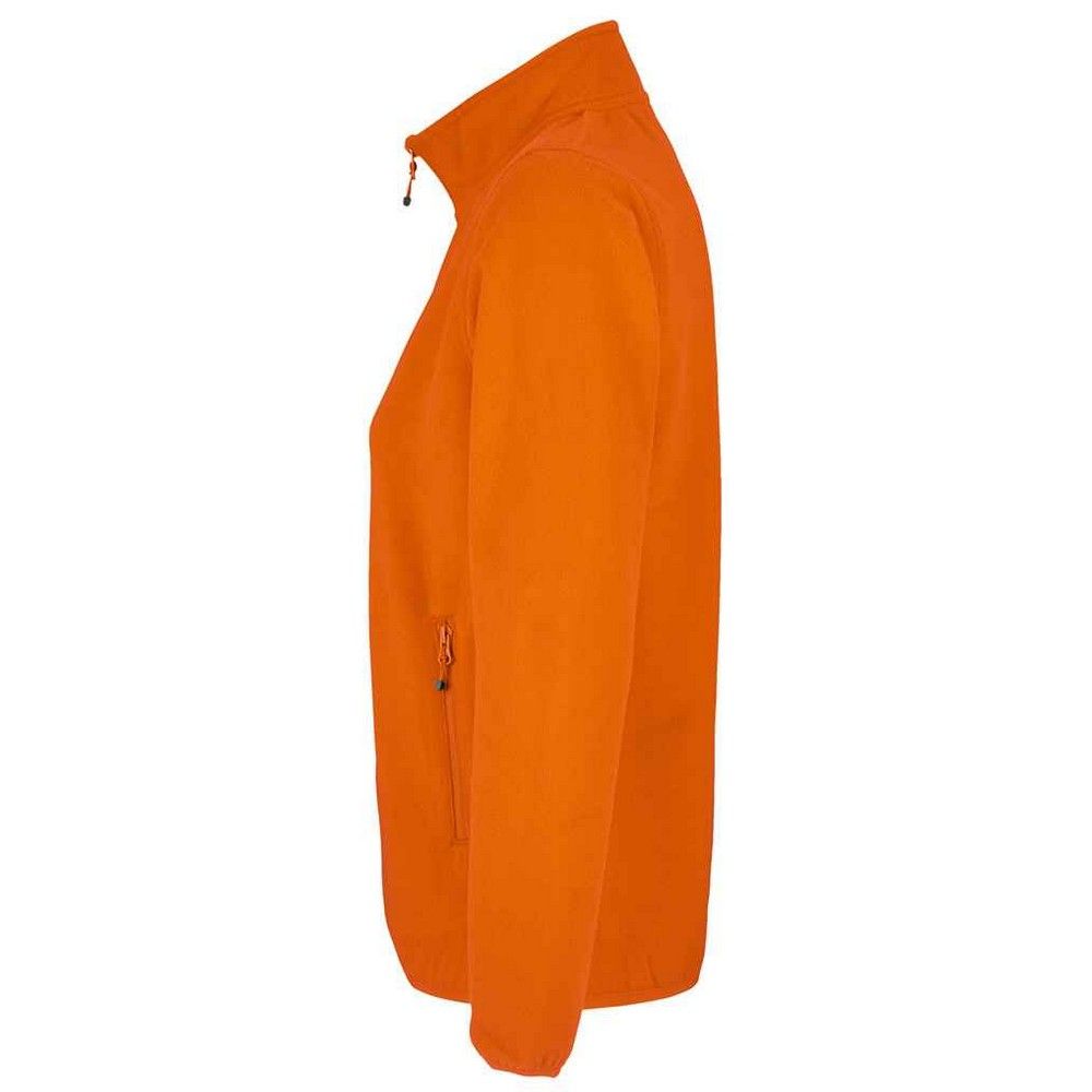 Recycelte Microfleece-Jacke mit Reißverschluss