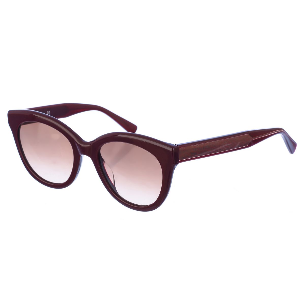 Oversize Ovale Acetat Sonnenbrille