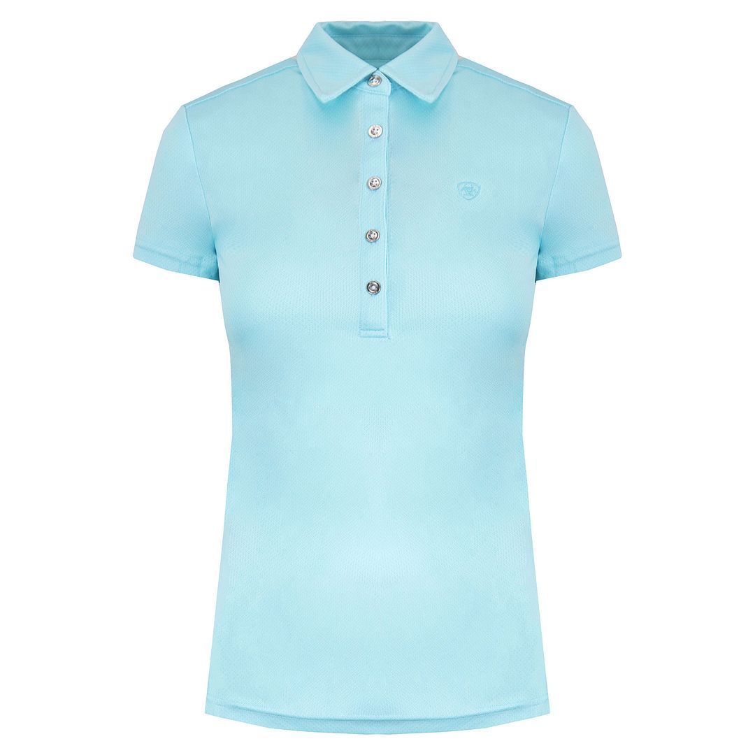 Kurzärmeliges Funktions-Poloshirt für Damen