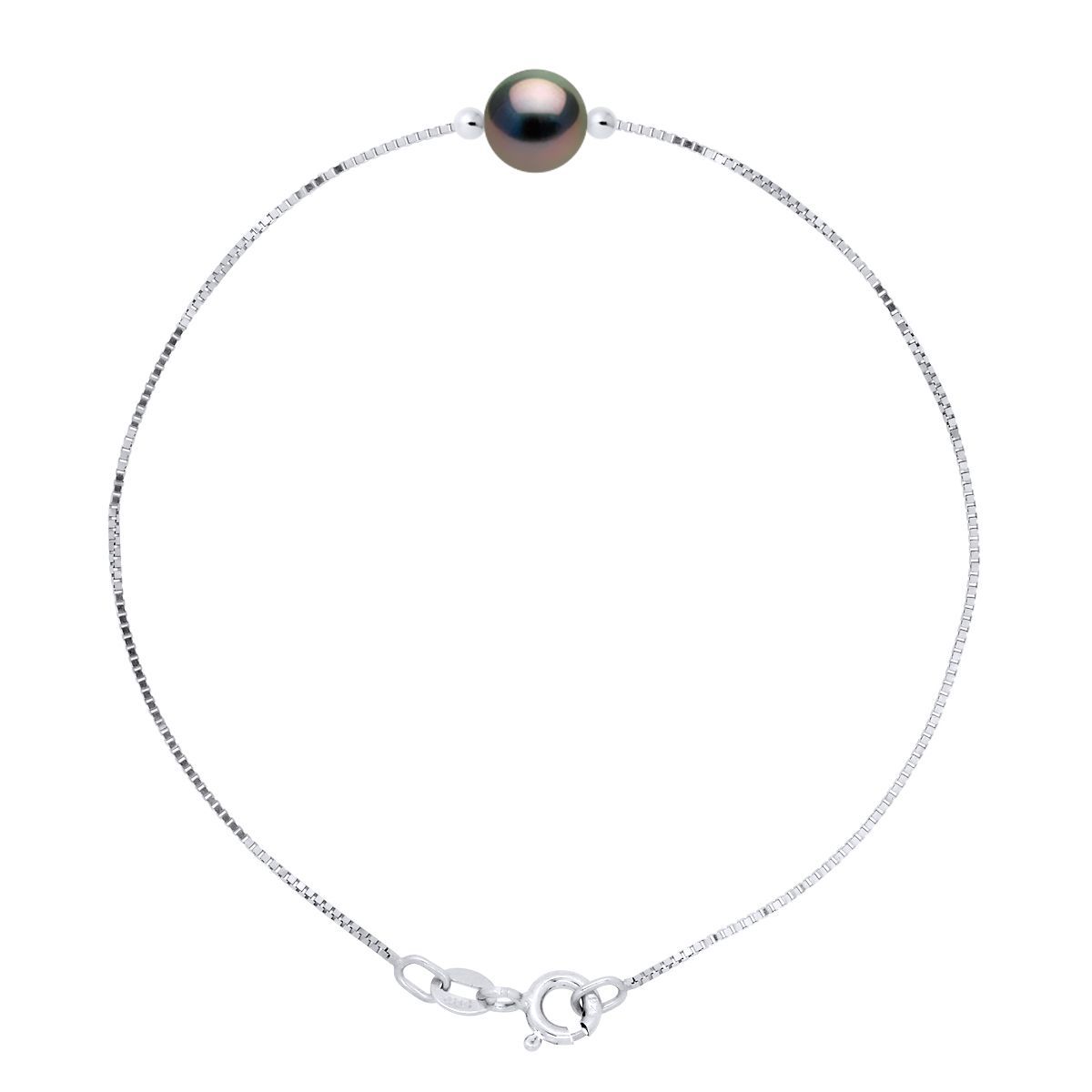 Minimalistisches Tahiti-Perlenarmband