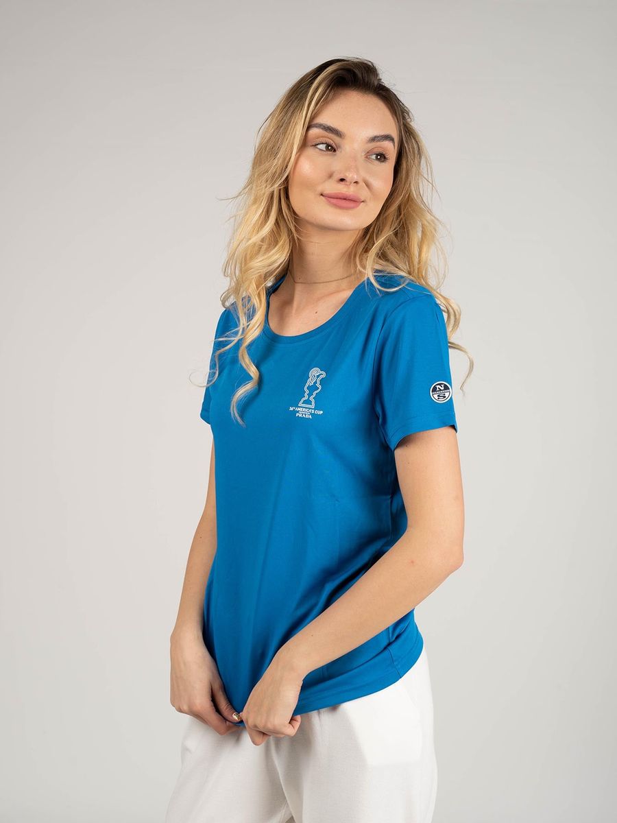 Klassisches Logo-T-Shirt mit Rundhalsausschnitt