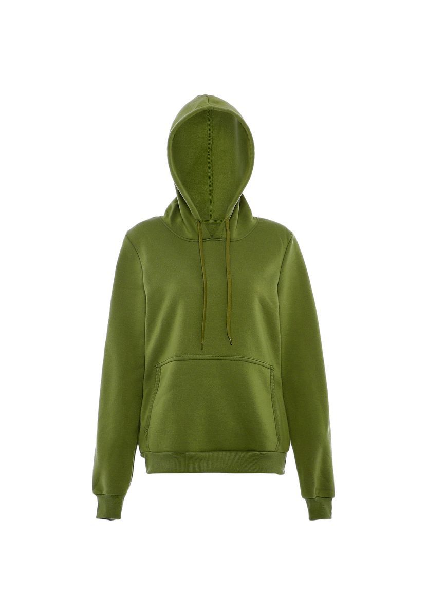 Klassischer Kapuzenpullover mit Kängurutasche