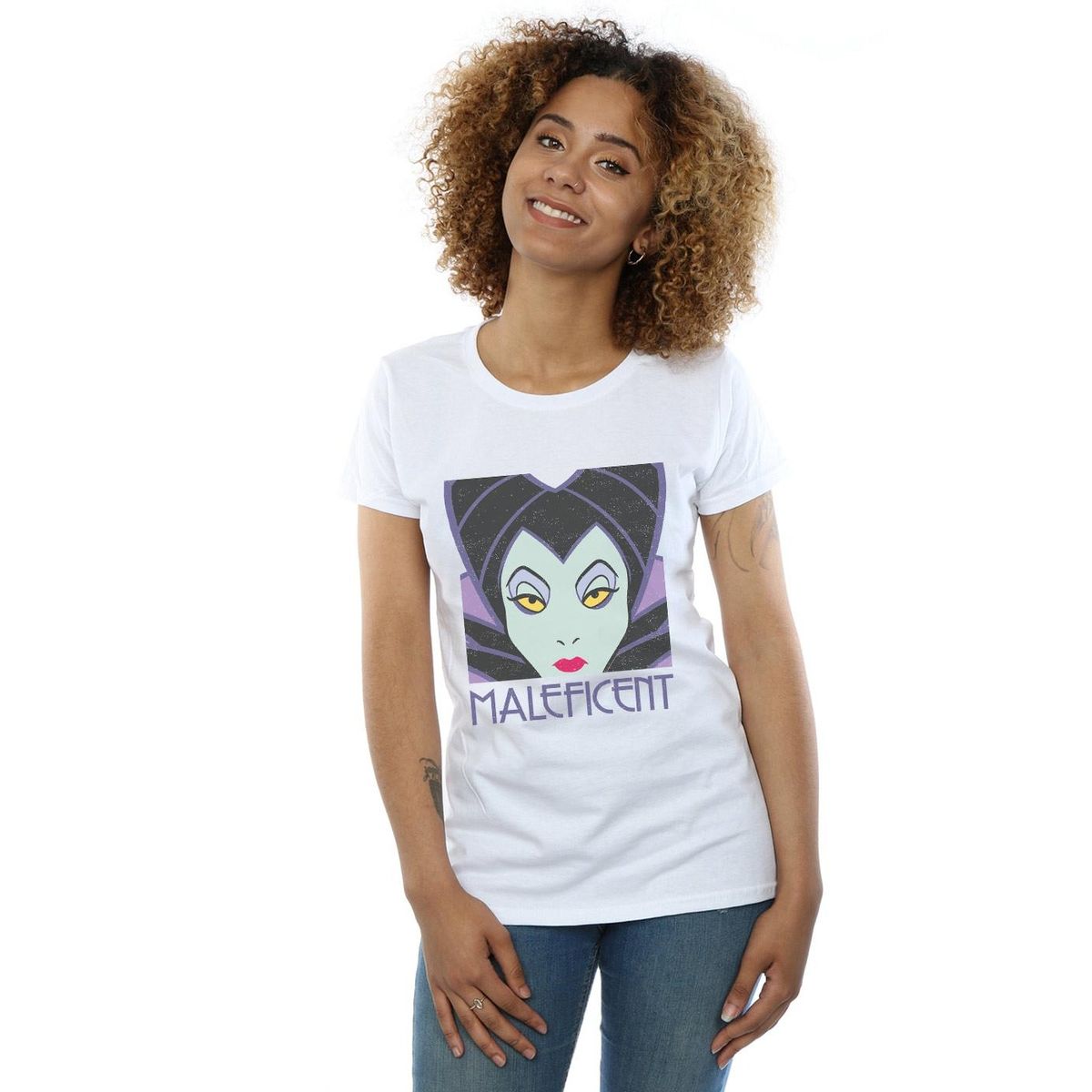 Maleficent Porträt Grafik-T-Shirt