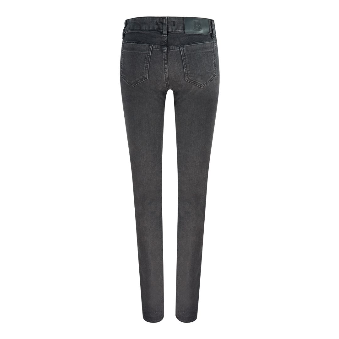 Biker Skinny-Jeans mit Reißverschluss-Details